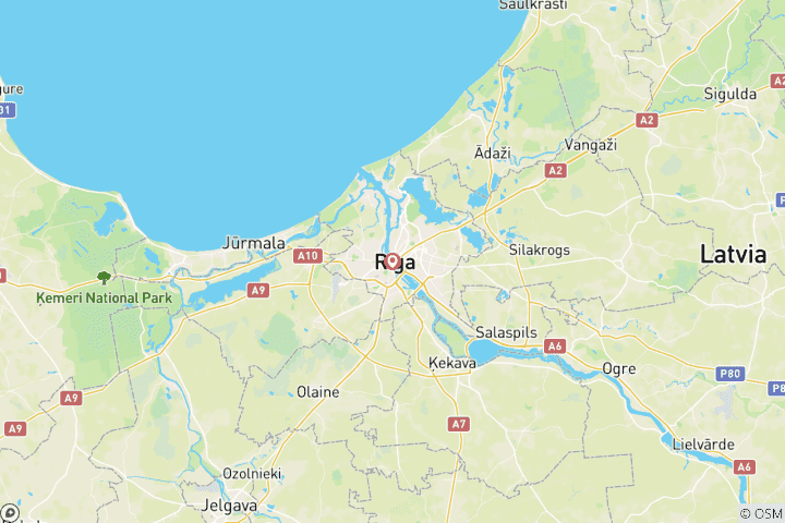 Map of 4 Days Christmas Market Tour in Riga - Small Group!