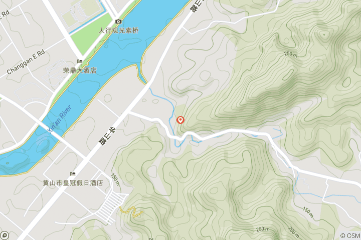 Map of Huangshan City Break, Private Tour