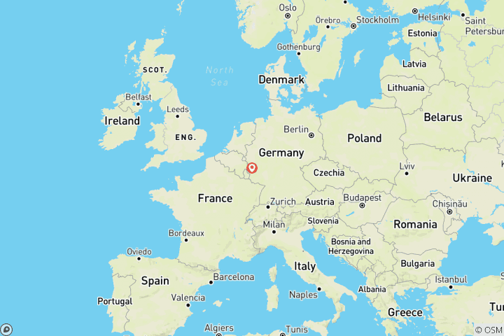 Map of Lavakegel, Kraterseen und sprudelndes Wasser - Wanderungen in der Vulkaneifel (7 Tage)