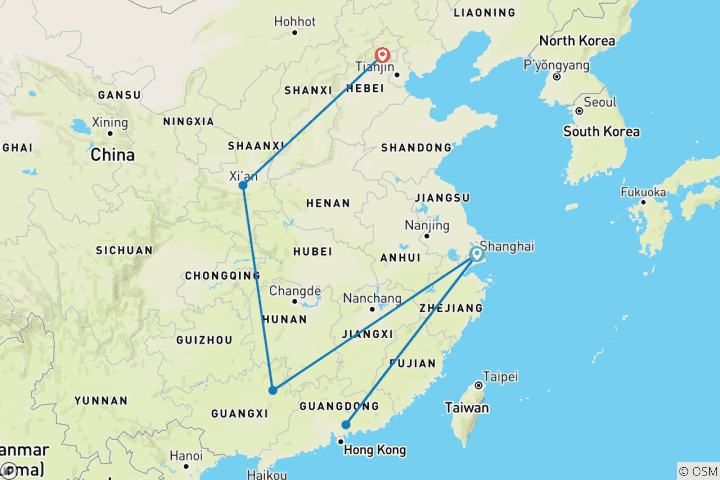 Map of Premium China