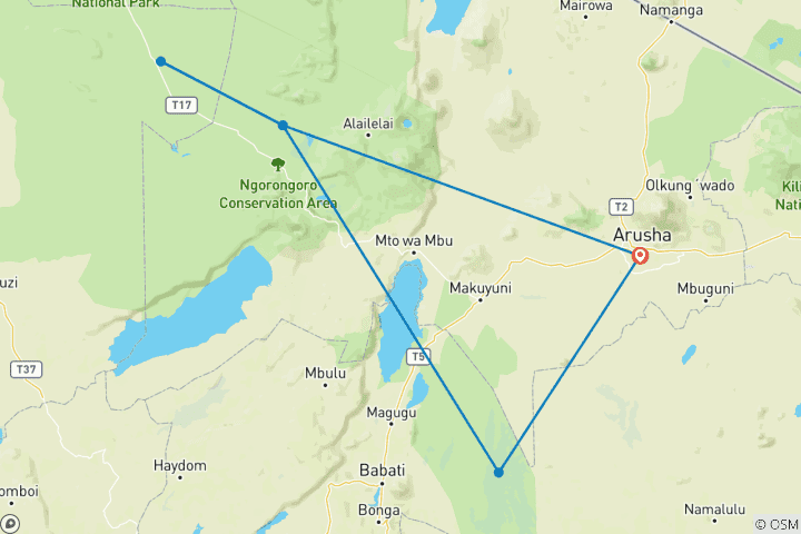 Map of Premium Tanzania