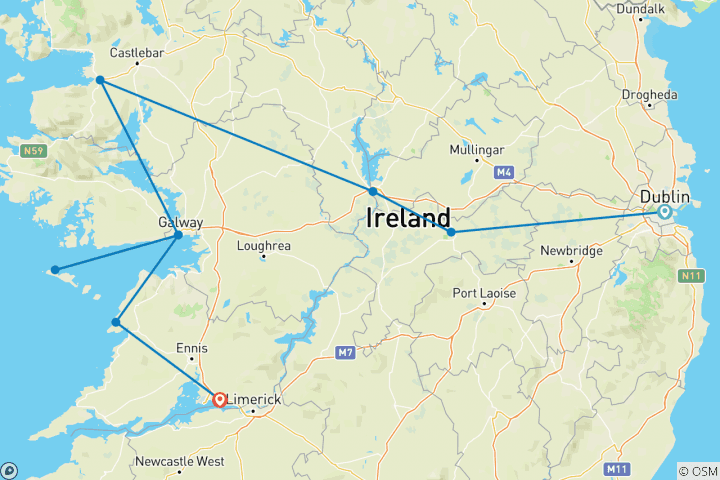 Map of Green with Envy: Ireland By Design