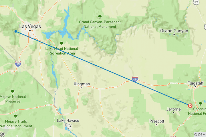 Mapa de Circuito a la Montaña Secreta de la Roca Roja