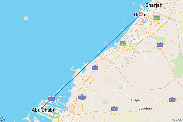 Map of Dubai Escape