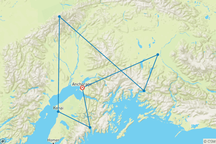 Mapa de Ultimate Active Alaska