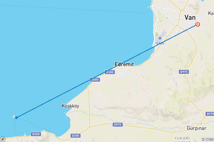 Kaart van De heilige berg Ararat – met gids – 8 dagen