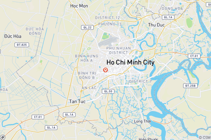 Map of Saigon City Stay - 3 days