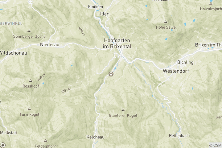 Map of Ski Austria (Mini)