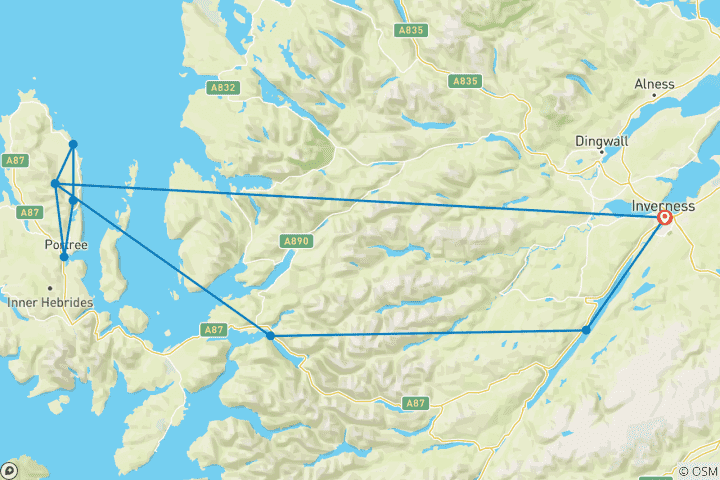 Mapa de Aventura de voluntariado en Wild Skye