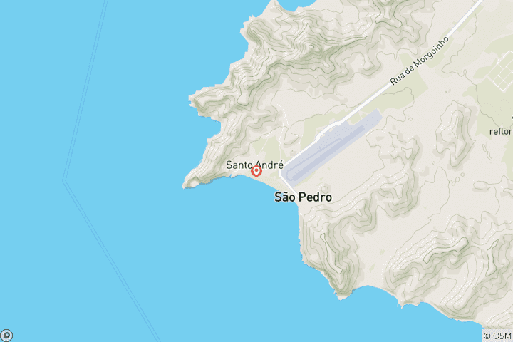 Carte du circuit Forfait lune de miel à Santo Antao- Cap- Vert 5 jours/4 nuits