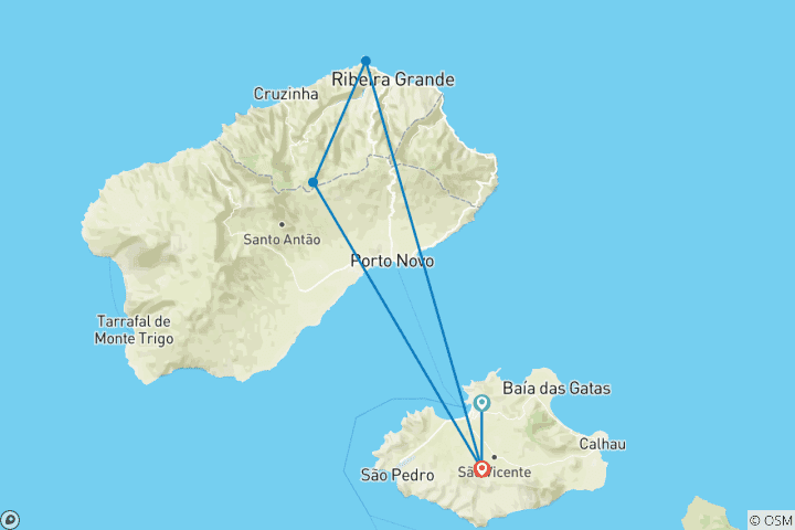 Map of In the heart of Cape Verde's green islands