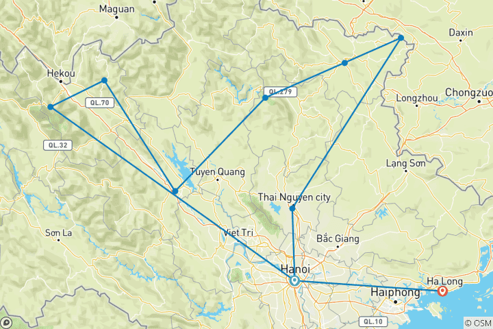 Karte von Farbenfrohe Völker im geheimnisvollen Norden