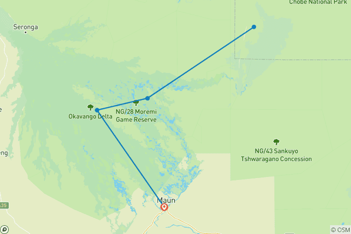 Carte du circuit Lac Chiemsee - Lac Koenigssee