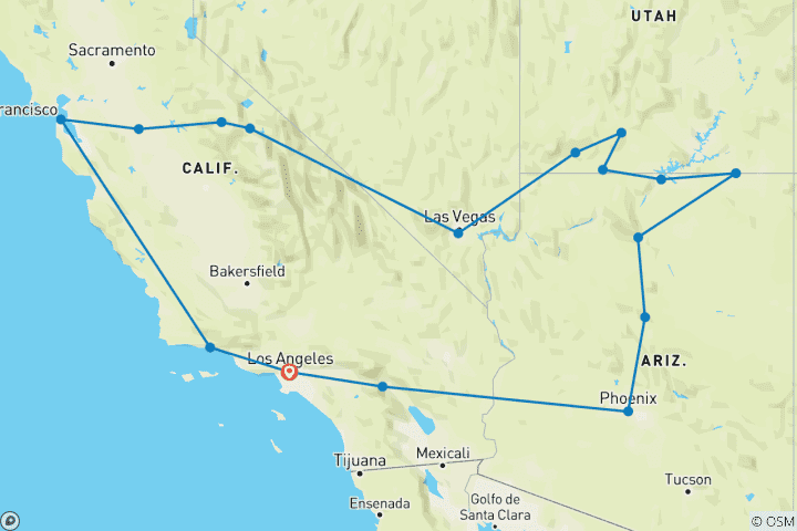 Map of Western Landscapes