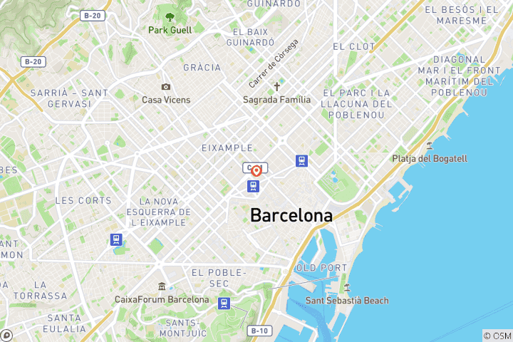 Kaart van Het Barcelona Bootfeest