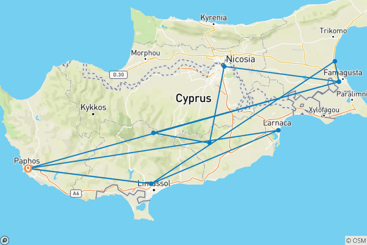 Mapa de Visita a Leda