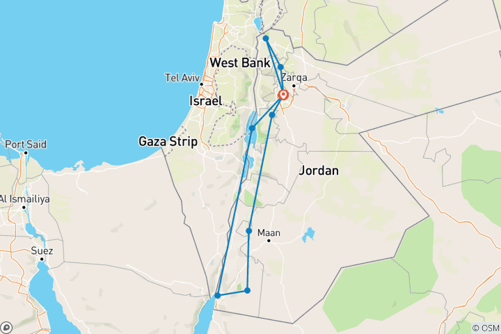 Kaart van Lawrences Arabië (5 sterren) - 9 Dagen
