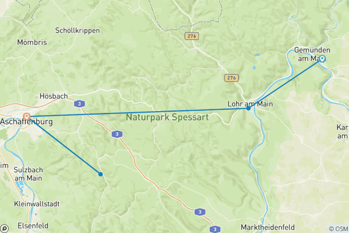 Map of Magical Spessart