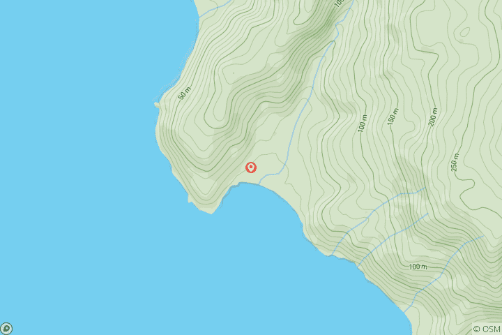 Map of 3 Day Komodo Kayaking Tour