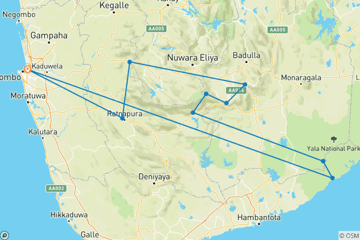 Map of DEVIL'S FOOT'S STEPS