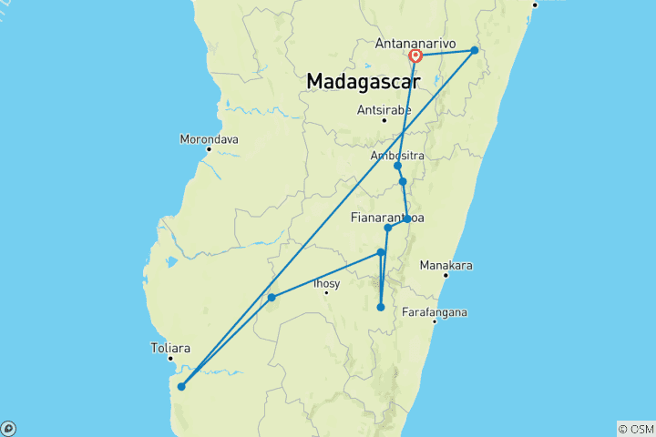 Map of Southern Trekking