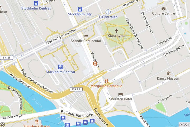 Carte du circuit Circuit sur mesure de 4 jours à Stockholm, guide privé