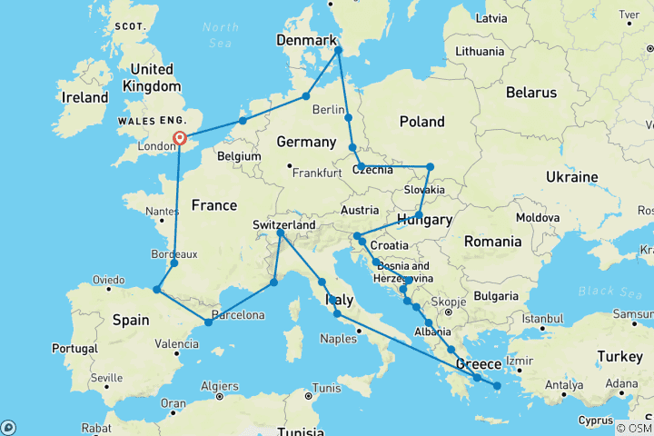 Map of Get Social: Mega European