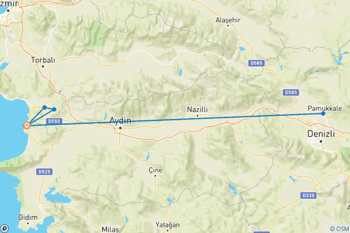 Map of Mini Stay Kusadasi - 3 days