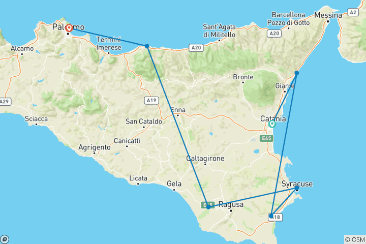 Mapa de Sicilia Real (Edad 27-35)
