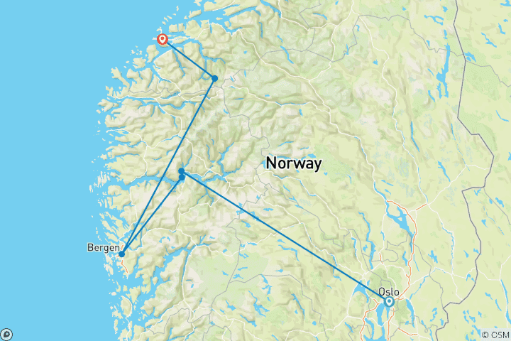 Map of Freedom on The Fjords