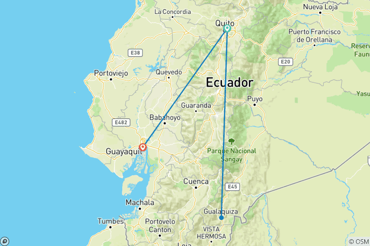 Mapa de Crucero de expedición naturaleza y vida salvaje (Ruta norte) (2024)