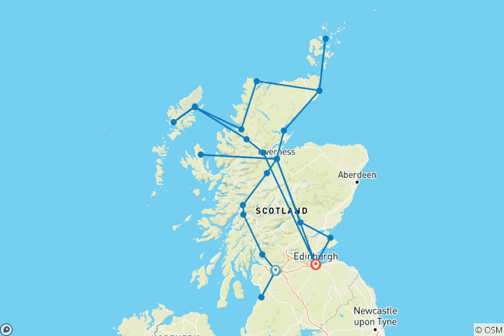 Map of Scenic Scotia