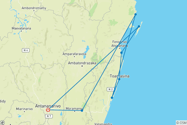 Map of The Tropical East