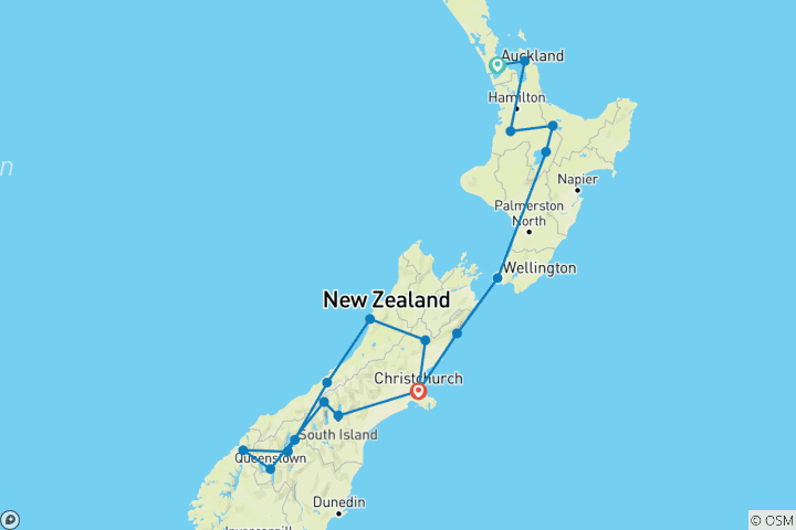 Kaart van De G.O.A.T (Grootste Van Alle Tours)