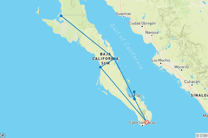 Map of Between desert and ocean