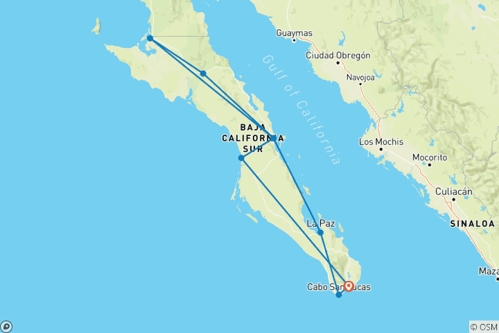 Map of Between Desert and Ocean