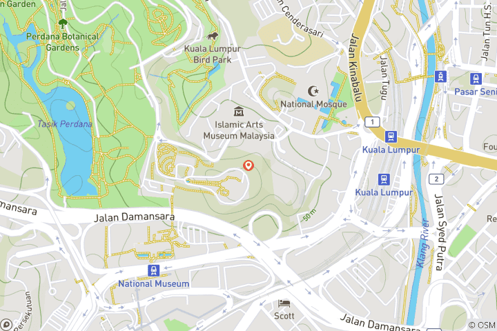 Carte du circuit Circuit gastronomique en Malaisie : Kuala Lumpur