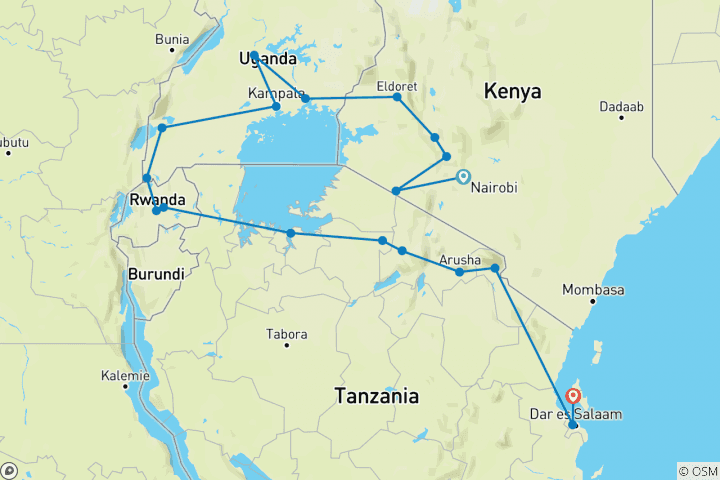 Map of Wildlife and Spice Island