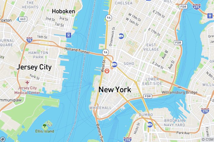 Map of Spotlight on New York City Holiday  (2025)