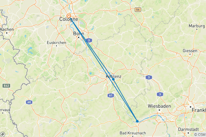 Map of Schnupper im Herbst auf dem Rhein