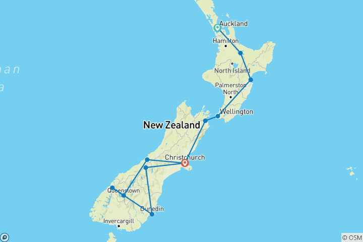 Map of Scenic Splendour