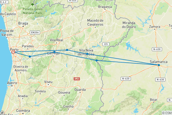 Mapa de Inolvidable Duero 2025