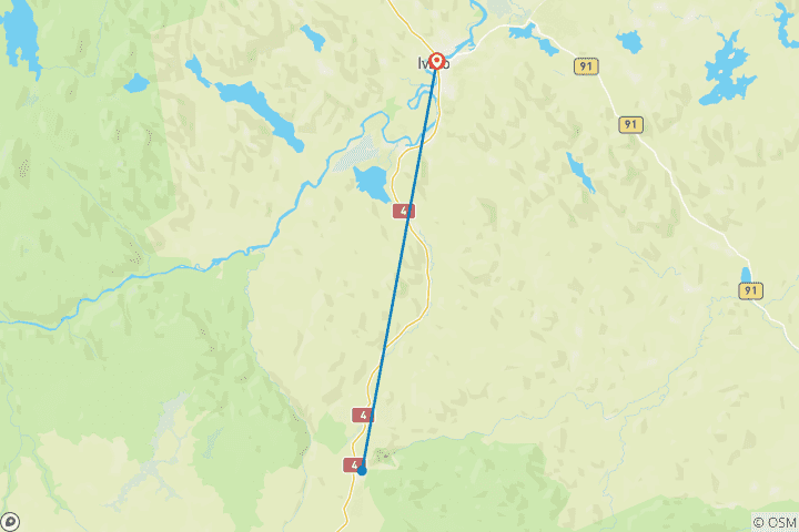 Kaart van Nordlicht –Kulturpaket