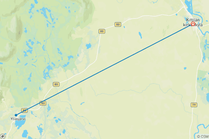 Mapa de Lugares destacados alrededor de Yllas