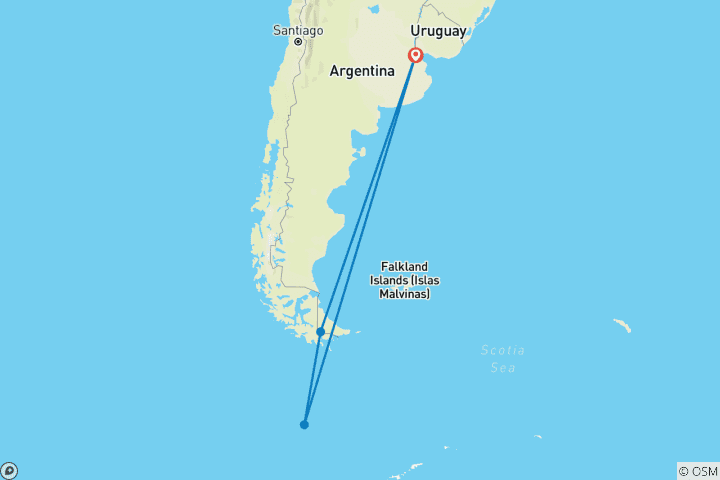 Map of Pure Antarctica   Buenos Aires Return (2025)