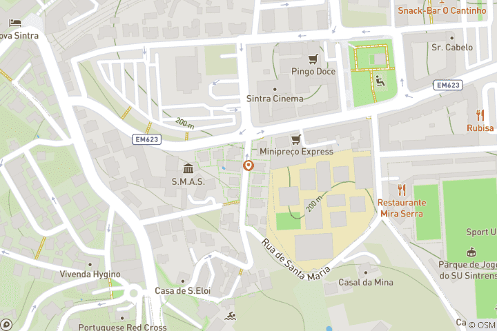 Map of Tour Magic - Test Tour