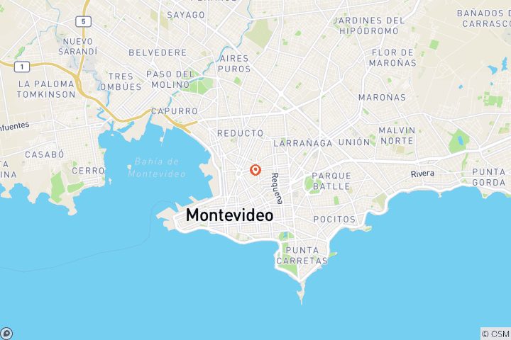 Map of Montevideo Starter Package (3 Days)