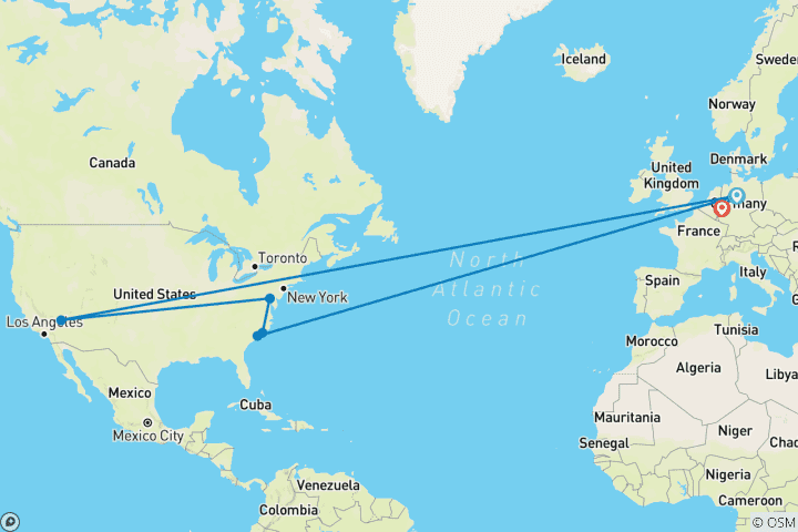 Map of From Hanover to Cologne, a Cruise Combining Deep Tradition and Industrial Innovation (port-to-port cruise)