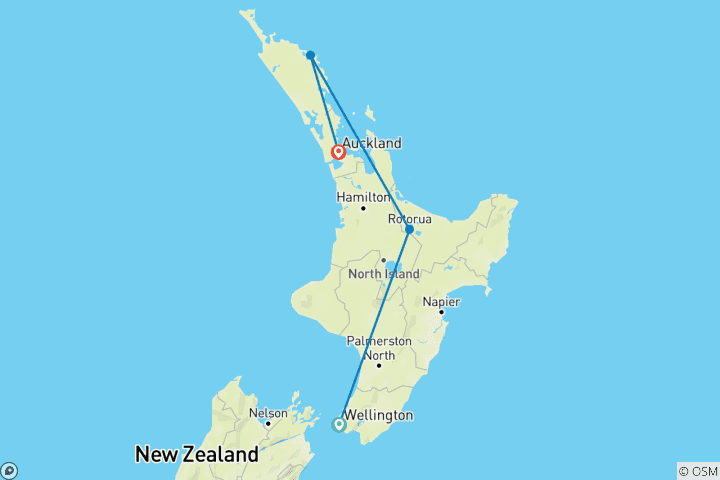 Mapa de Maravillas del Norte (Base, 2026/2027, Mejores Compras, 8 Días)