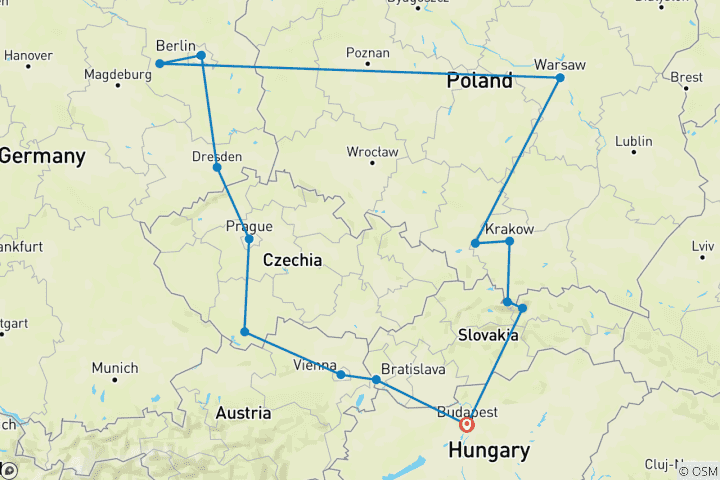 Map of Play & Pause: Central & Eastern Europe Highlights 2025